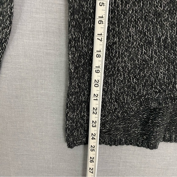 Vero Moda Tango Sweater Pull Over Sz Small Grey Loose Knit Stretchy Zipper Back - Picture 9 of 9